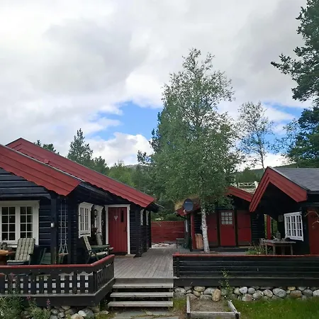Family Cluster By Waterfall In * Bjorli